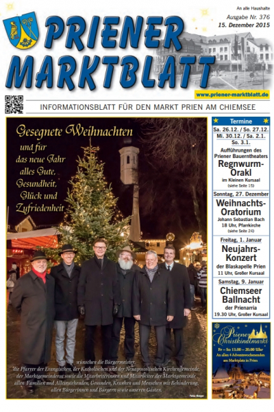 Priener Marktblatt Gemeindezeitung